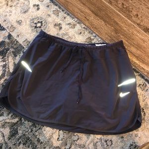 Grey Nike Tennis Skirt with Draw String